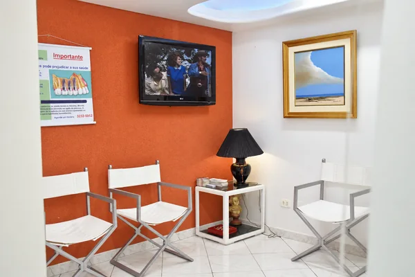 Recepção do consultório Ferreira Odontologia